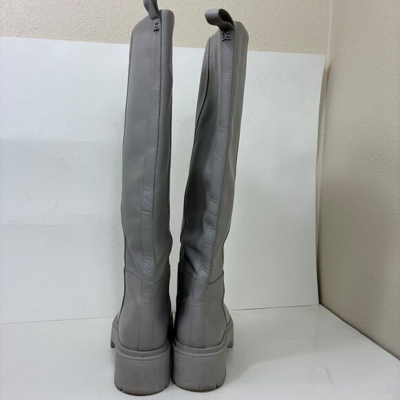 Blogger Fave Sam Edelman Larina Tall Boots Light Gray Size 8.5 - Picture 5 of 10